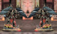 do 3d character model, 3d warhammer 40k model, 3d miniature for 3d printing