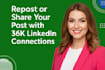share, repost, and promote your linkedin post to my 37k connections, shoutout