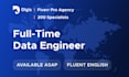 provide a full time data engineer