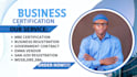 get you certified on wbe, mbe, dbe, wosb, 8a, sba, sdvosb, uei, dsbs profile