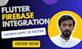 integrate flutter firebase auth, firestore, and push notifications