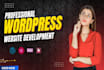 create modern SEO wordpress website design using elementor