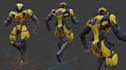 design hard surface 3d models, props 3d robot modeling for unreal and unity