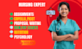 provide nursing and healthcare research, case study and academic support