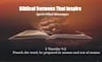 write impactful christian sermons with biblical authority