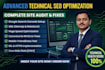 do technical seo, website audit, search console and indexing