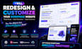 redesign and customize wordpress website professionally