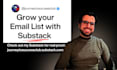 coach you to grow your email list organically on substack