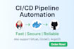 create and automate cicd pipelines using jenkins, docker, github and kubernetes