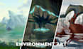 paint an environment, landscape art