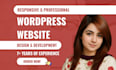 build wordpress website design, redesign, custom, wordpress website development