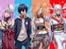 draw anime and game style characters art