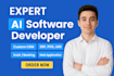 develop ai web application, crm, erp, lms, booking, saas