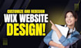 customize and redesign wix website with seo and mobile optimization