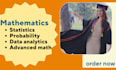 provide help in probability, statistics, and data analysis