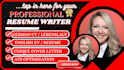 provide professional resume writing english cv cover letter and ats optimization