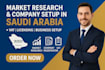 provide comprehensive market research and saudi arabia company registration