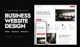 design and develop a custom react website for your business