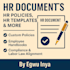 handle payroll HR templates payslips excel dashboards and HR policies