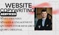 write SEO website content and sales driven copywriting