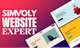 design simvoly websites sales funnel simvoly landing page squeeze page form page