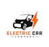 create a unique technology electric  car company logo