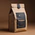 create a coffee bag, packaging and label sticker design