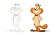 design vector character, cartoon avatar or mascot