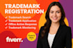assist with trademark registration patent application in USA
