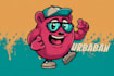 draw an original mascot or cartoon character in vector