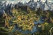 do fantasy map illustration
