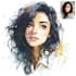 draw an original watercolor portrait