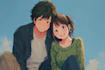 draw a cute anime couple illustration