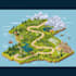 create a 3d isometric map for your project or business
