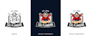 make professional new plumbing company logo