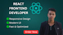 build a modern react landing page