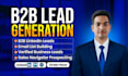 do b2b lead generation and linkedin lead