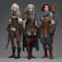 draw your custom dnd character illustration