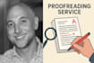 copy editing and proofreading