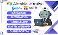 be your airtable, airtable database, automation, glide expert, mobile app expert