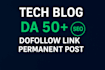 do tech guest posting service premium technology guest post