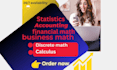 assist you in business math, finance, and statistical modeling