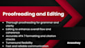 proofread and edit your work in apa 7 format