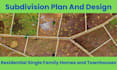 subdivision plan and design