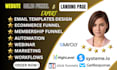 setup gohighlevel,systeme io,getresponse, simvoly,click funnels