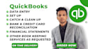 setup, catch up, reconcile, bookkeeping in quick books online