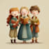 draw cute children book illustrations