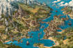 make your fantasy map illustration art