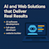 do full stack and front end websites with ai integration