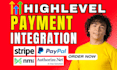 do gohighlevel product upload, checkout setup, and product management